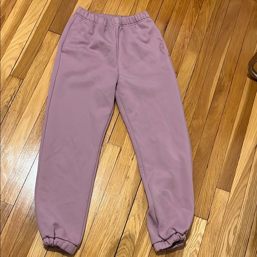 For love and lemons purple joggers